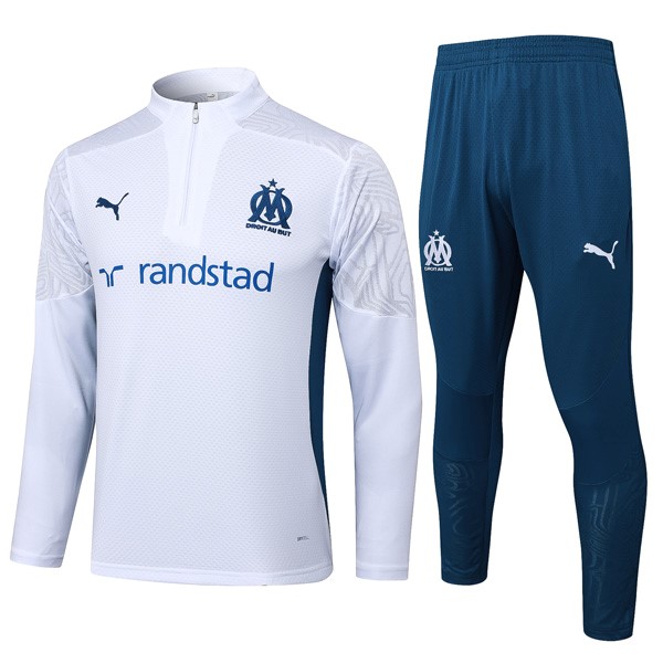 Sudadera De Training Marsella 2024-2025 Blanco